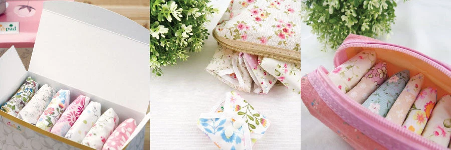 cloth pads storage
