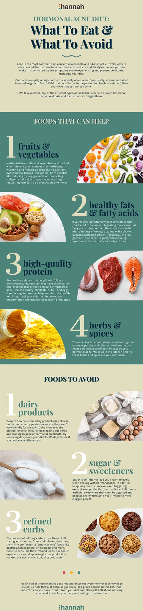 Hormonal Acne Diet: What to Eat and What to Avoid