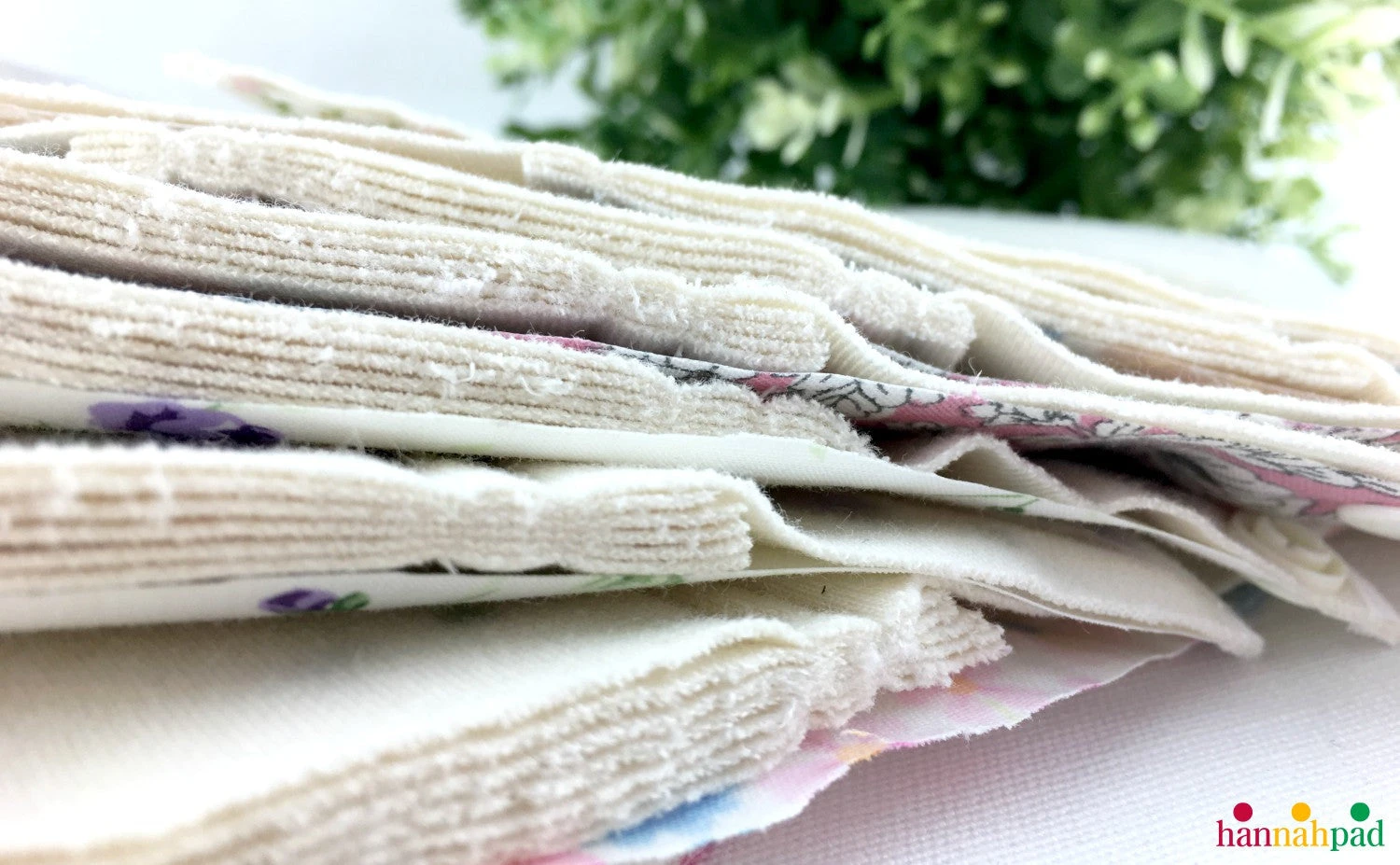 natural cotton pad