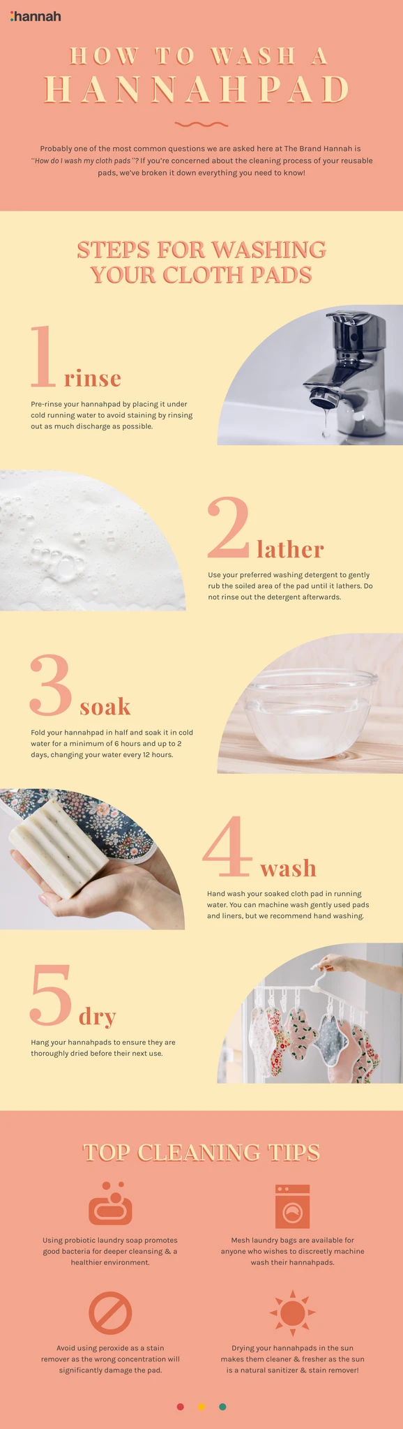 How to Wash a Hannahpad