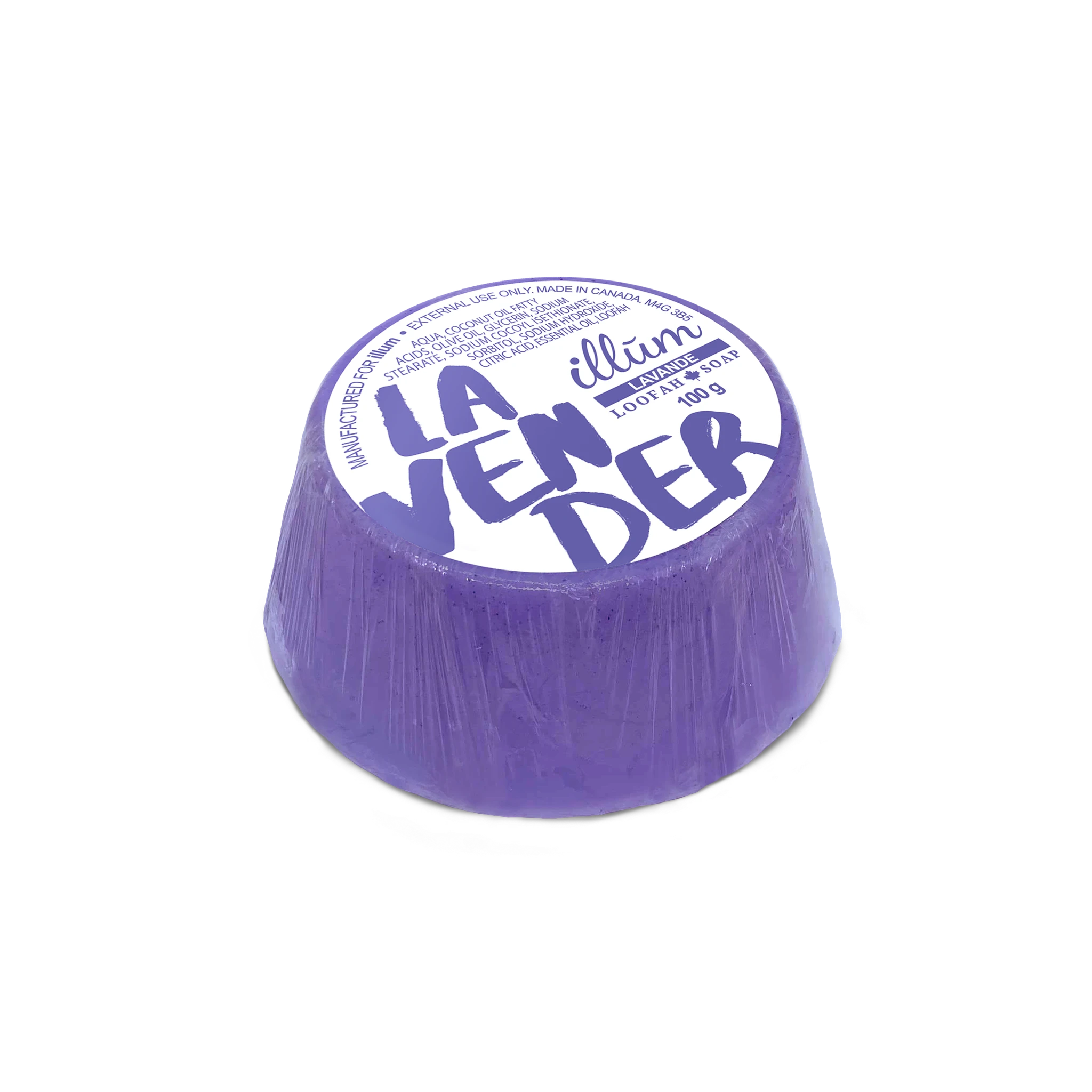 illum Loofah Soap - Lavender