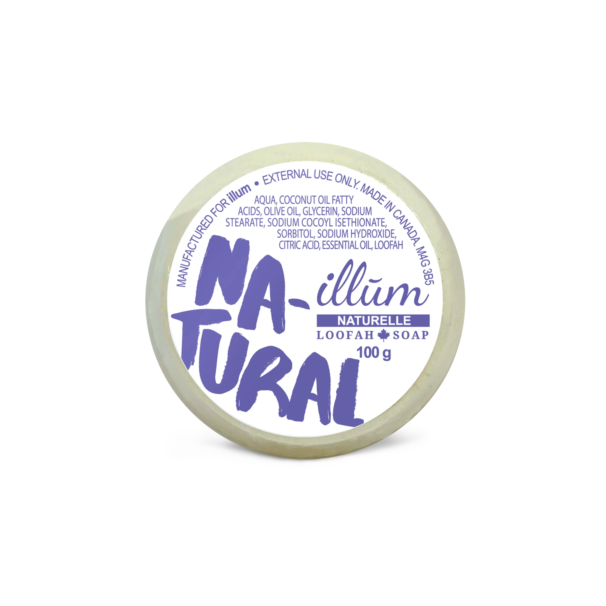 illum Loofah Soap - Natural